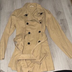 Maurice’s brand new Women's Tan Double-Breasted Trench Coat